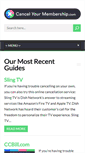 Mobile Screenshot of cancelyourmembership.com